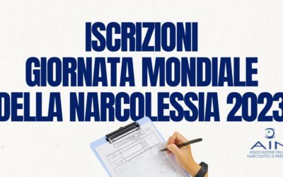 Iscrizione giornata mondiale della narcolessia 2023